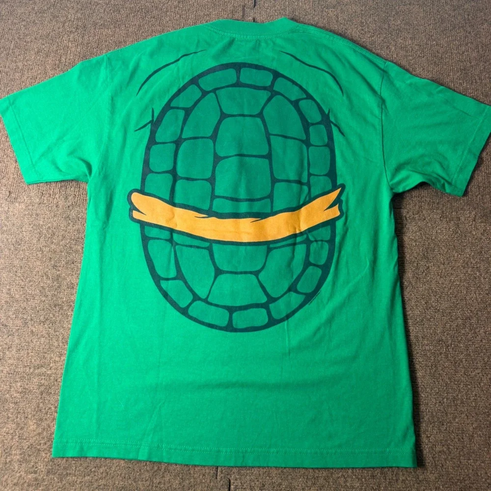 TMNT Teenage Mutant Ninja Turtles Costume T-Shirt Green Spencers Mens Large New